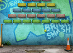 Breakout-með-hjólabretti